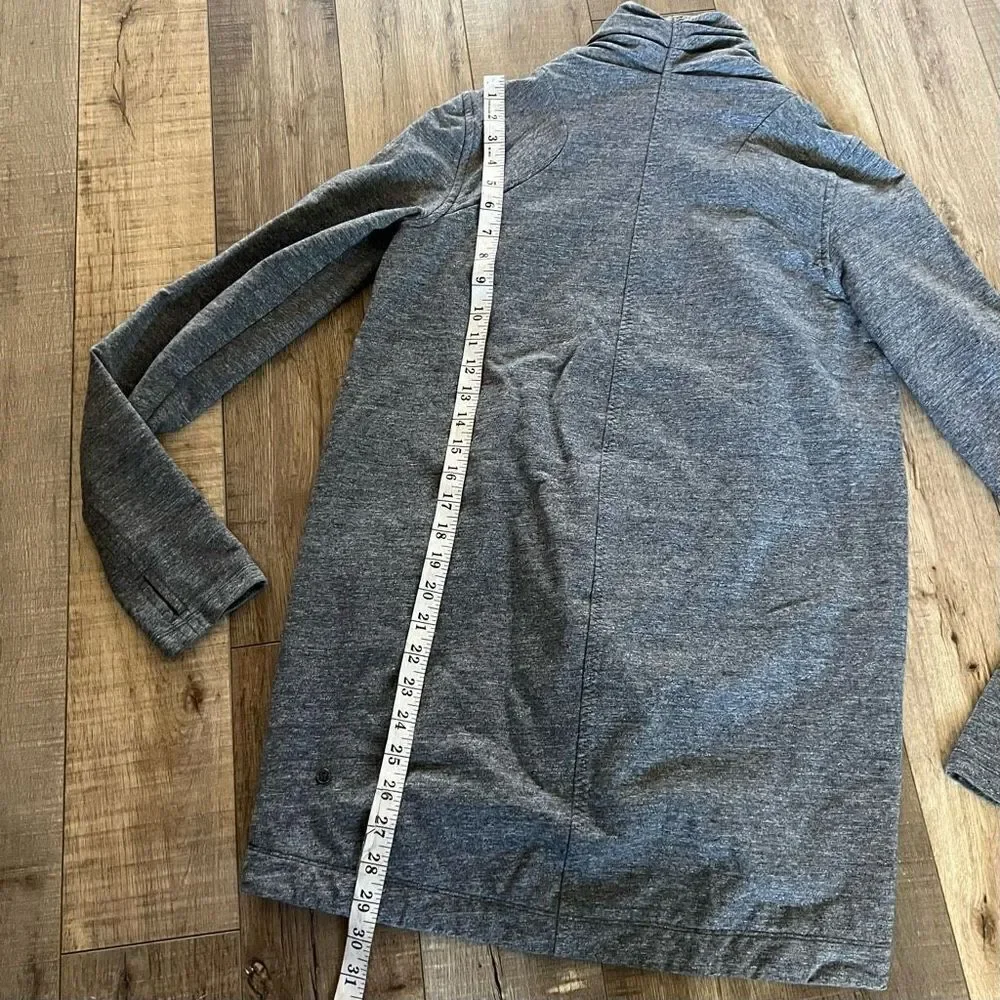 Lululemon That's a Wrap Jacket Grey Size 6